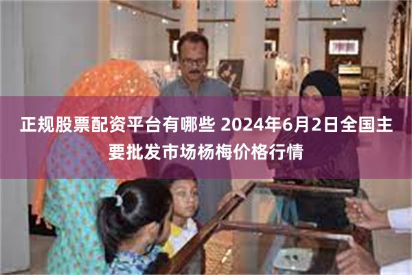 正规股票配资平台有哪些 2024年6月2日全国主要批发市场杨梅价格行情