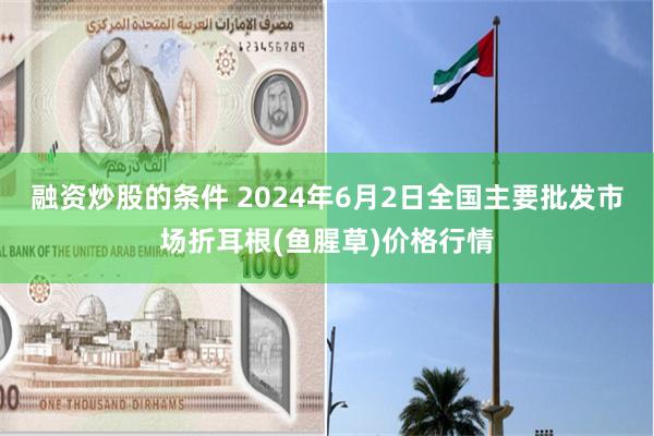 融资炒股的条件 2024年6月2日全国主要批发市场折耳根(鱼腥草)价格行情