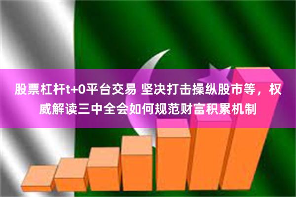 股票杠杆t+0平台交易 坚决打击操纵股市等，权威解读三中全会如何规范财富积累机制