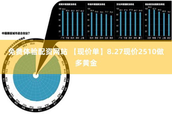 免费体验配资网站 【现价单】8.27现价2510做多黄金