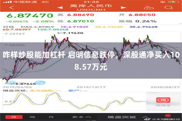 咋样炒股能加杠杆 启明信息跌停，深股通净买入108.57万元