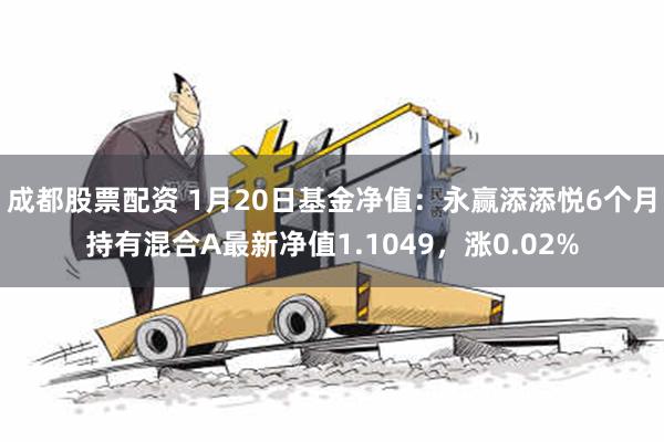 成都股票配资 1月20日基金净值：永赢添添悦6个月持有混合A最新净值1.1049，涨0.02%